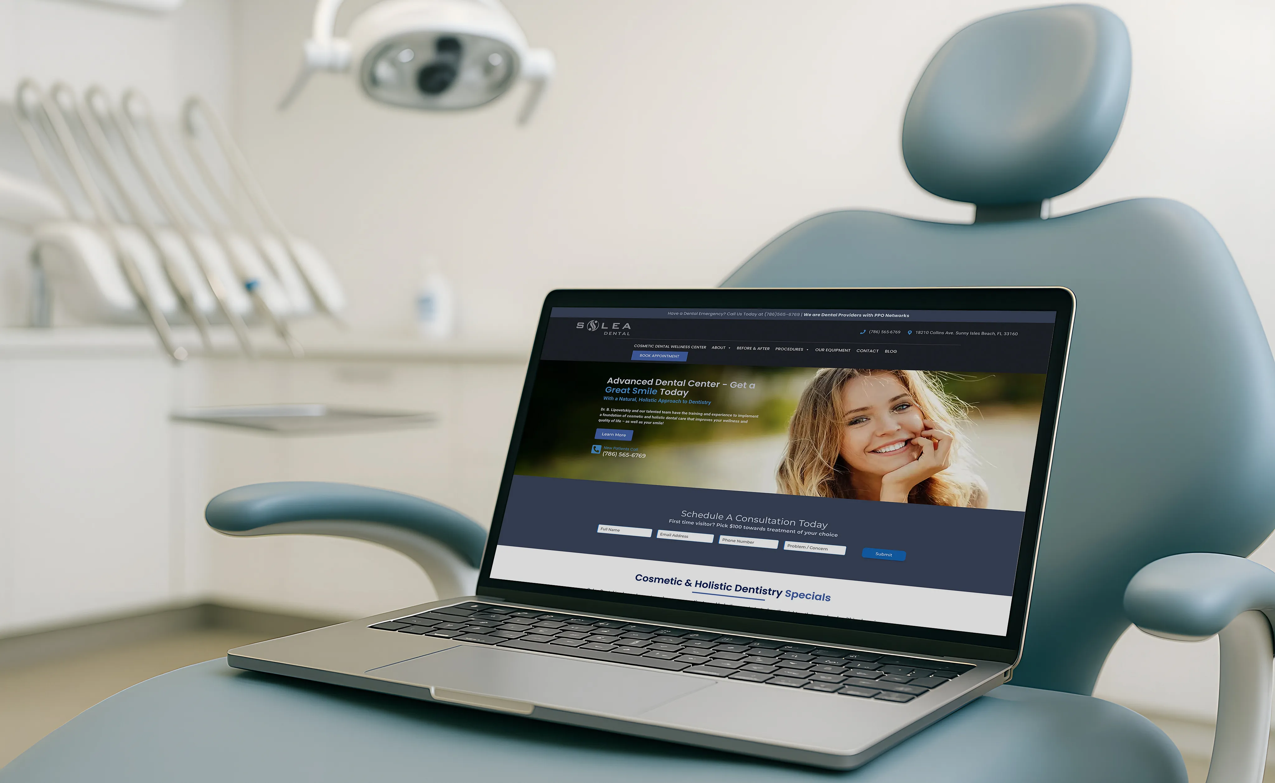 Soleadentalspa-main-mockup