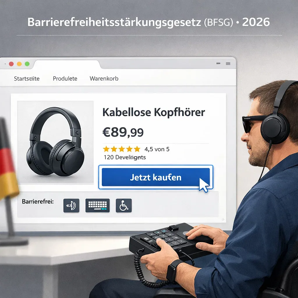BFSG-Compliance: Barrierefreiheit für Websites