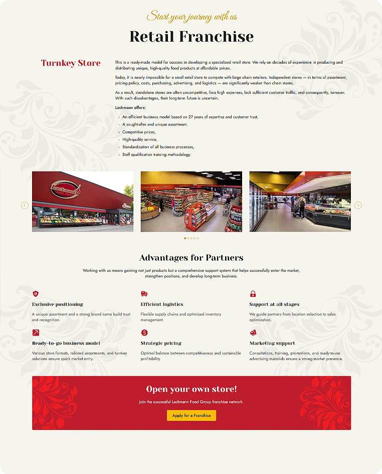 Lackmann Franchise block