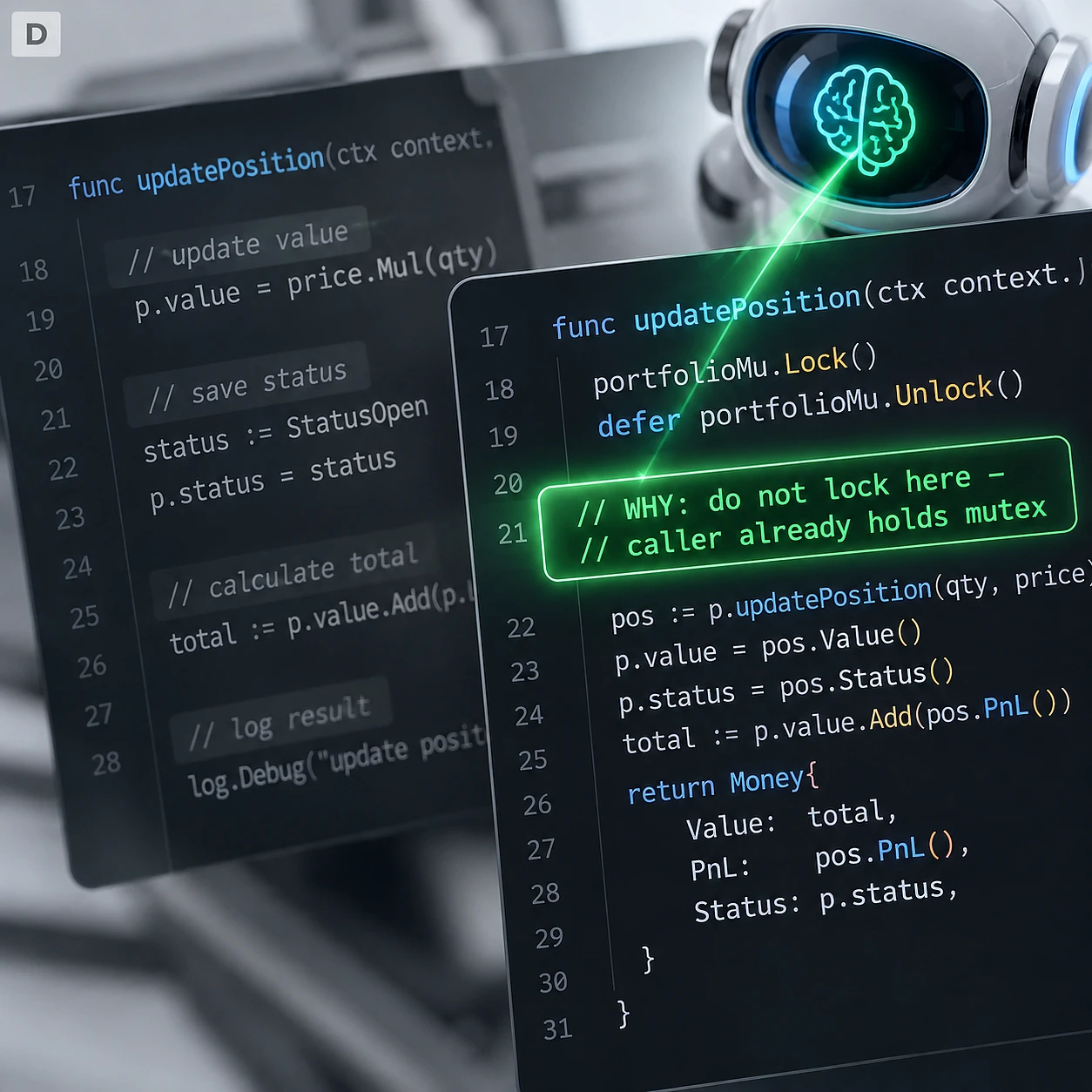 Clean Code für AI Coding Agents: Leitfaden für Kommentare